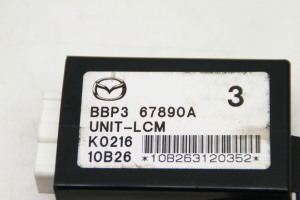 Mazda 3 (2009–2013) Sonstiges Steuergerät BBP367890A - 2