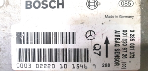 Mercedes Benz CLK-Class 209 (2002–2009) Airbagsteuergerät 0 285 001 373 - 2