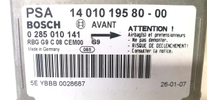 Peugeot Expert (2007–2016) Airbagsteuergerät 0 285 010 141 - 2