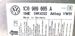 Volkswagen Transporter T5 (2003–2015) Airbag module 1C0 909 605 A - 3