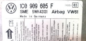 Volkswagen Transporter T5 (2003–2015) Airbagsteuergerät 1C0 909 605 F - 2