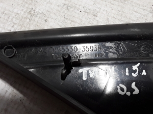 RENAULT Twingo III (2014–2026) Rear fender trim cover 833303593R - 3