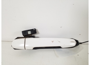 Rear side door exterior handle and its parts