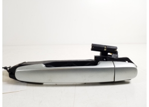 Rear side door exterior handle and its parts