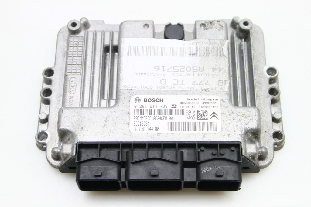 CITROËN C4 Picasso 1 generation (2006-2013) Блок керування двигуном ECU 9665674480 27303435