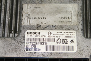 Peugeot 4007 (2007–2012) Motorsteuergerät 9665465280 - 2