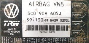 Volkswagen Passat B6 (2005–2010) Airbag module 3C0 909 605J - 3