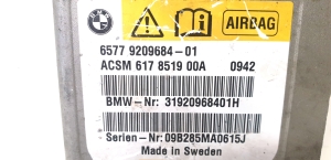 BMW 7 SERIJA F02 (2008–2015) Airbagsteuergerät 6577 9209684-01 - 2