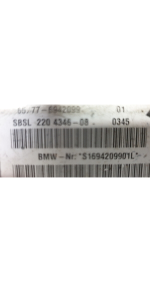 BMW 5 SERIES E60 (2003–2010) Airbagsteuergerät 65.77-6942099 - 2