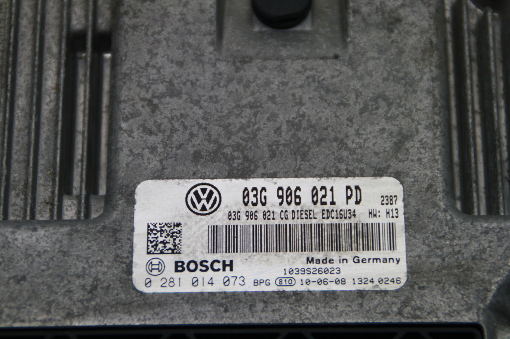 VOLKSWAGEN Caddy 3 generation (2004-2015) Motorkontrolenhed ECU 03G906021PD 24969209