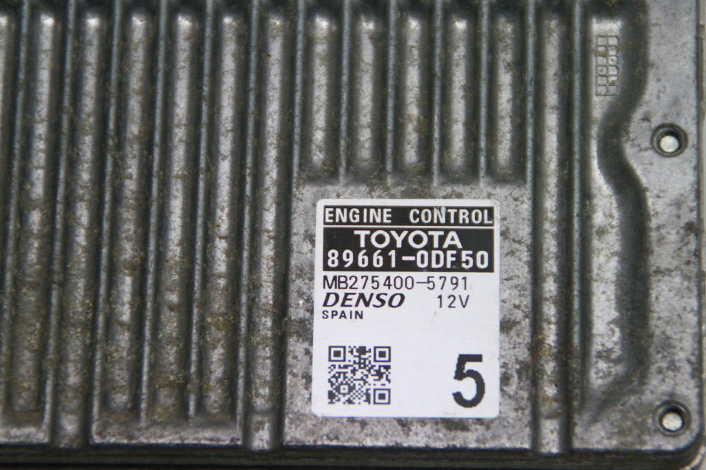 TOYOTA Yaris 3 generation (2010-2019) Motorkontrolenhed ECU 896610DF50 24946615