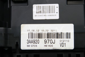 Volkswagen Passat B7 (2010–2014) Instrument cluster 3AA920970J - 5