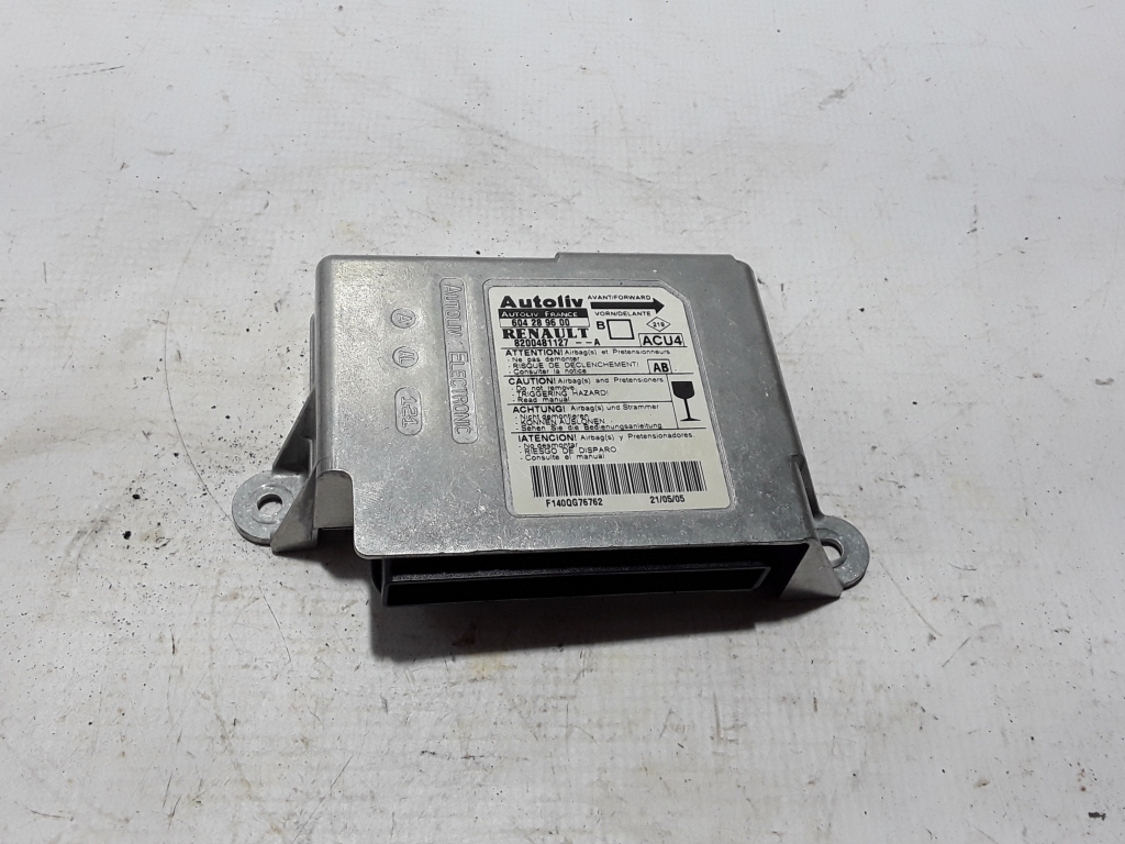 RENAULT Megane 2 generation (2002-2012) SRS Control Unit 8200481127 22453316