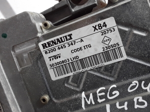 RENAULT Megane II (2002–2009) Stūres statnis un tā detaļas 8200445347 - 3