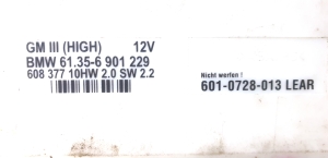 BMW 7 SERIJA E68 (2001–2008) Steuergerät 61.35- 6 901 229 - 2