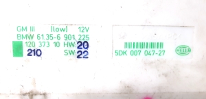 BMW 5 SERIES E39 (1995–2004) Control unit 61.35-6 901 225 - 3