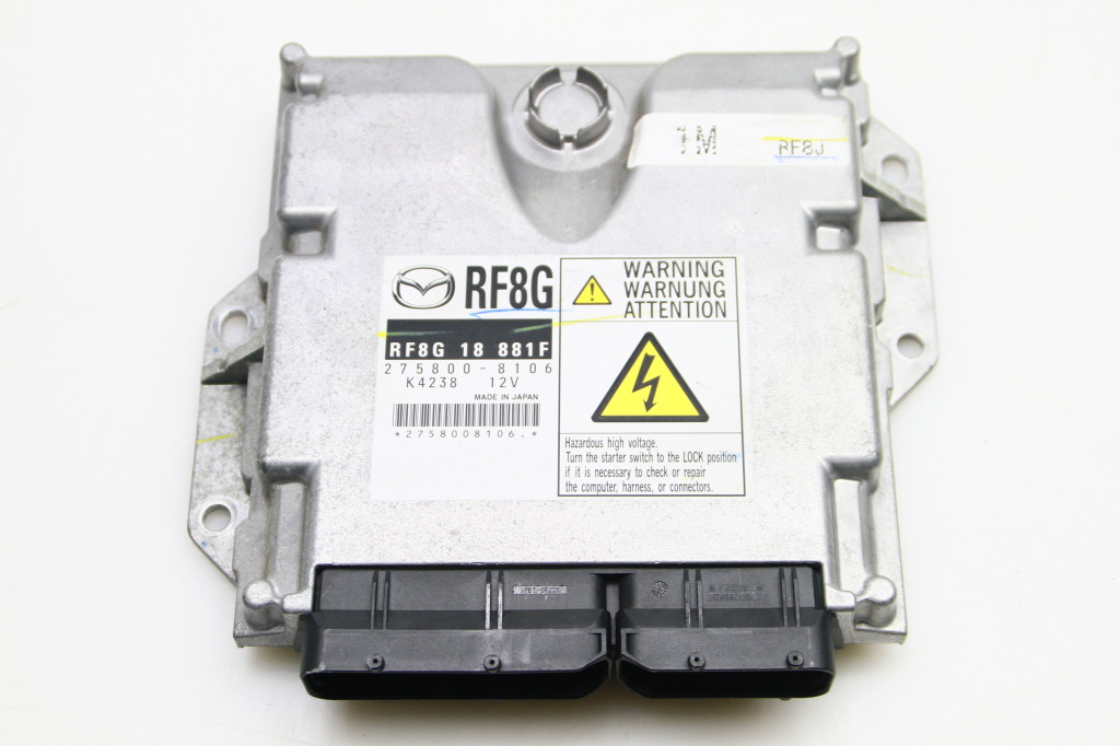 MAZDA 6 GH (2007-2013) Блок управления двигателем RF8G18881F 24674809