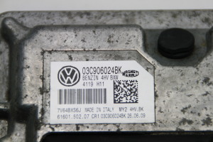 Seat Ibiza 6J5,6P1 (2008–2017) Motorsteuergerät 03C906024BK - 2