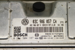 Seat Ibiza 6J5,6P1 (2008–2017) Motorsteuergerät 03C906057CA - 3