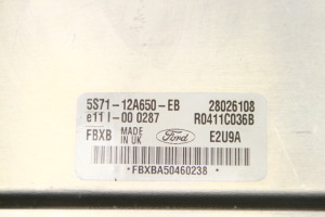 Ford Mondeo III (2000–2007) Engine control unit 5S7112A650EB - 4
