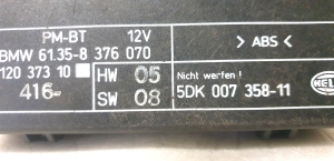 BMW 5 SERIES E39 (1995–2004) Control unit 120 373 10 - 2
