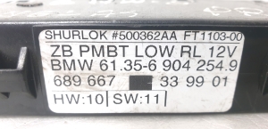 BMW 5 SERIES E39 (1995–2004) Steuergerät 61.35-6904254.9 - 3