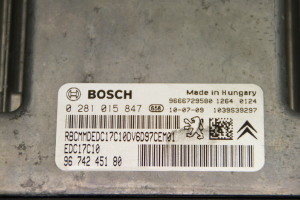 Peugeot 308 (2007–2015) Engine control unit 9674245180 - 3