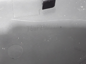 RENAULT Master III (2010–2017) Zierleiste Kotflügel hinten 768F20003R - 3