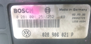 Volkswagen Sharan (1995–2010) Getriebesteuergerät 028 906 021 P - 2