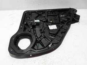 Rear side door window regulator - A1667309001