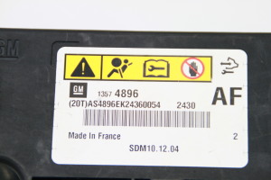 Opel Astra J (2009–2017) Airbag module 13574896 - 4