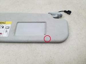 Skoda Superb (2008–2015) Sun visor 1Z0857552BP - 6
