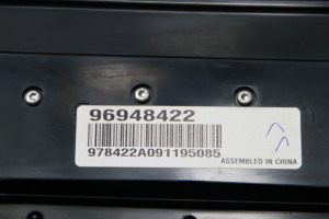 Chevrolet Cruze (2009–2015) Autoraadio lüliti 96948422 - 3