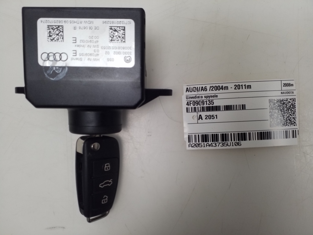 Used AUDI A6 Ignition switch 4F0909135