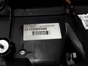 Mercedes Benz E-Class W207 (2009–2017) Heater and its parts A2128302560 - 2