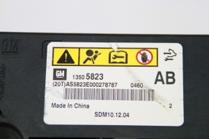 Chevrolet Cruze (2009–2015) Airbagsteuergerät 13505823 - 2