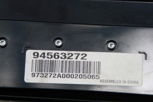 Chevrolet Cruze (2009–2015) Radio control switch 94563272 - 4