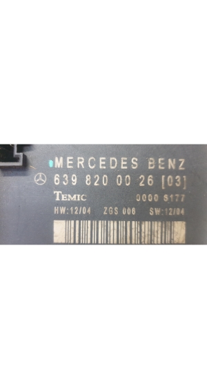 Mercedes Benz Vito W639 (2003–2014) Vadības bloks 639 820 00 26 - 3