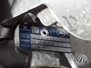 Mercedes Benz E-Class W207 (2009–2017) Turbolader A6510902880 - 2