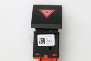 Skoda Fabia MK 2 (2007–2014) Hazard light switch 5J0953235 - 4