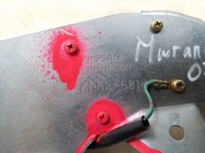 NISSAN Murano Z50 (2003–2017) Heckwischermotor 28710CA000 - 6