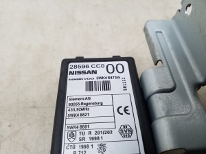 NISSAN Murano Z50 (2003–2017) Central locking control unit 28596CC000 - 4