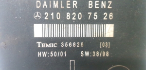 Mercedes Benz E-Class W210 (1995–2002) Module de commande 210 820 75 26 - 4