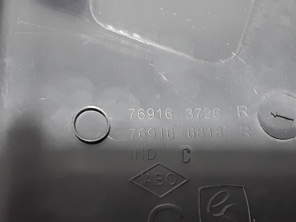 DACIA Dokker 1 generation (2012-2024) Kairė šoninio statramščio apdaila 769163726R 22453479