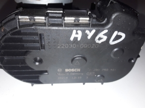 TOYOTA Aygo B 10 (2005–2014) Accelerator valve 220300Q020 - 3