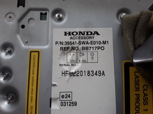 Honda CR-V (2006–2012) Audio, Video, Navigation 39541SWAE010M1 - 3