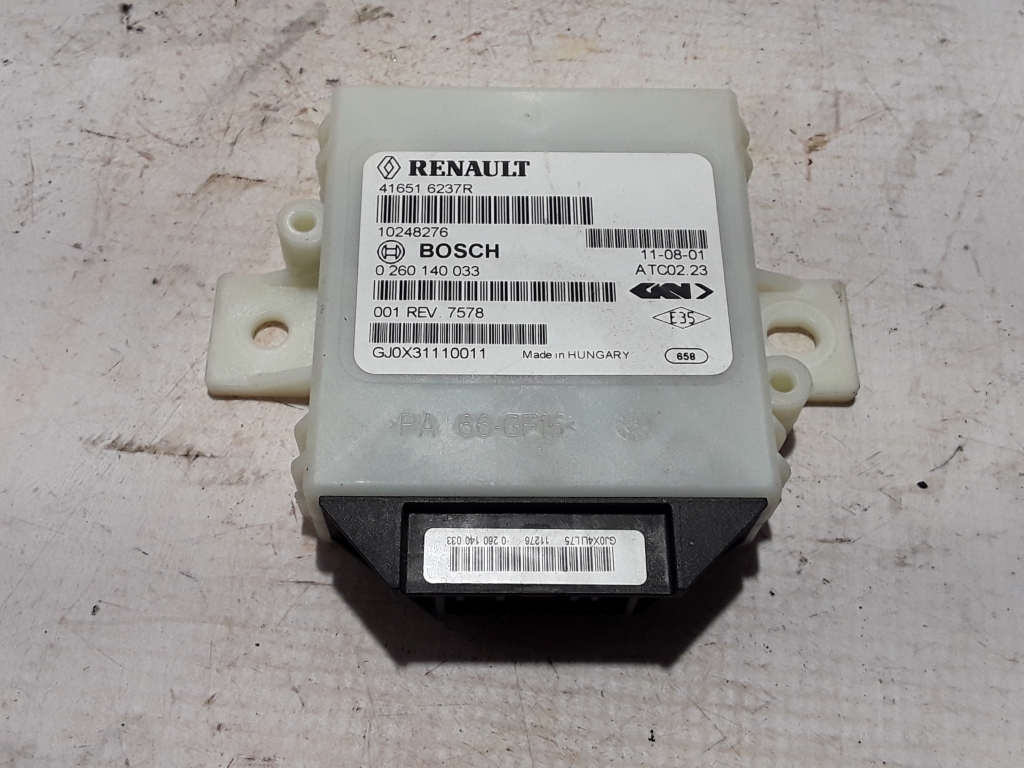 DACIA Duster 1 generation (2010-2017) Other Control Units 416516237R 22456111