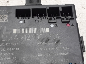 Mercedes Benz E-Class W207 (2009–2017) Front door control unit A2129004202 - 3