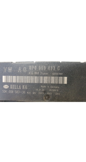 AUDI A3 8P (2003–2012) Control unit 8P0 959 433 C - 3