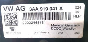 Skoda Superb (2008–2015) Control unit 3AA 919 041 A - 3